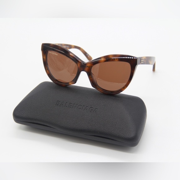 NEW BALENCIAGA BB0217S 002 NEW COLLECTION WOMEN’S SUNGLASSES BALENCIAGA - Picture 1 of 14